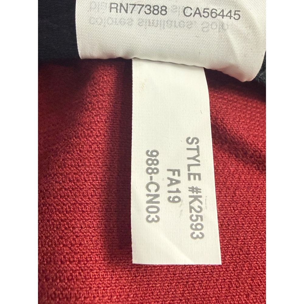 J Crew Ludlow Fine Wale Stretch Corduroy Pants Red Mens W33 L32 Slim Fit Chino - Picture 6 of 9